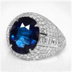 Sans prix de réserve - Bague - 14 carats Or blanc, IGI 7,61, Nieuw