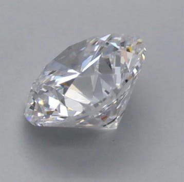 1 pcs Diamant (Naturelle) - 0.41 ct - Rond - D (incolore) -, Bijoux, Sacs & Beauté