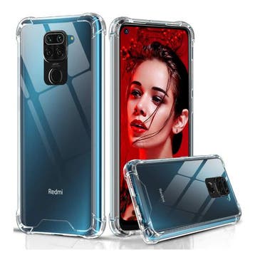 Xiaomi Redmi Note 9 Pro Transparant Bumper Hoesje - Clear, Verzenden