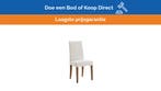 Bieden: Dining chair model Maggie with teak legs - MAGSEDLEG, Watersport en Boten, Ophalen of Verzenden, Nieuw