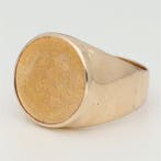 Bague - 14 carats Or jaune - Muntring, Nieuw