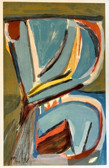Bram van Velde (1895-1981) - Mason Putman No. 167