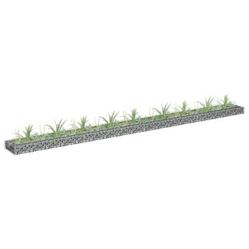 vidaXL Gabion plantenbak verhoogd 360x30x10 cm, Verzenden