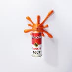 2FAST - Orange Graffiti Tomato Soup Splash Sculpture