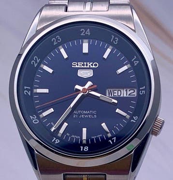 Seiko - Seiko 5 Automatic Day-Date - Zonder minimumprijs -