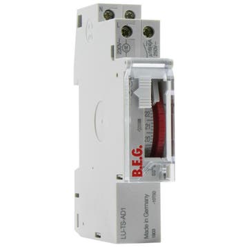 BEG TS-AD1 Analoge schakelklok No Reserve 1 Module - 92676, Doe-het-zelf en Bouw, Verzenden, Nieuw