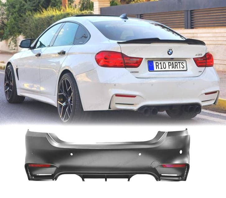 PARE-CHOCS ARRIÈRE BMW F36 GRAN COUPE LOOK M4 PDC, Auto-onderdelen, Carrosserie, Verzenden