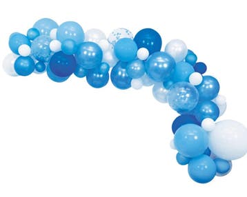 Ballonnenboog Zelf Maken Set Blauw 4m, Verzenden, Nieuw