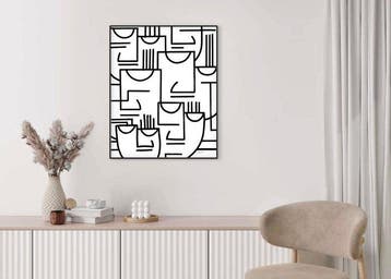 Bamèr - The structured ones - (XL), (unique work)