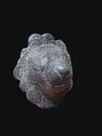 Romain antique Bronze Époustouflant et rare ornement de lion, Antiquités & Art