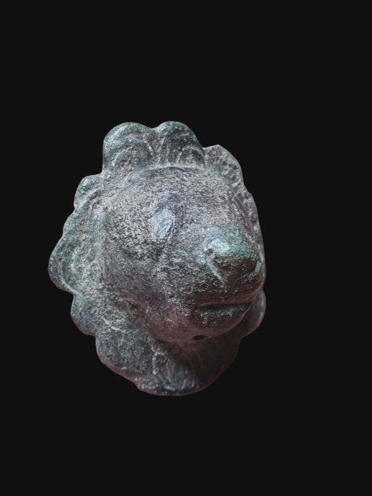 Romain antique Bronze Époustouflant et rare ornement de lion, Antiquités & Art, Antiquités | Autres Antiquités