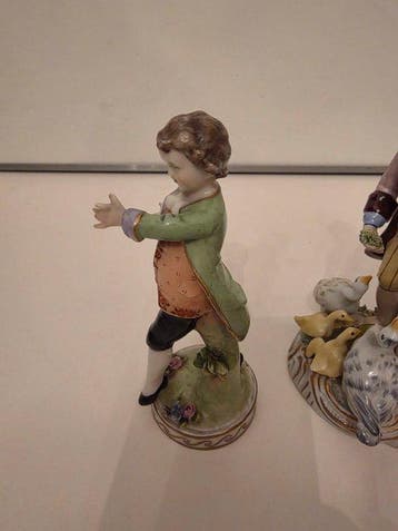 Capodimonte & Porzellanfabrik E.&A. Müller - Beeld, Set van