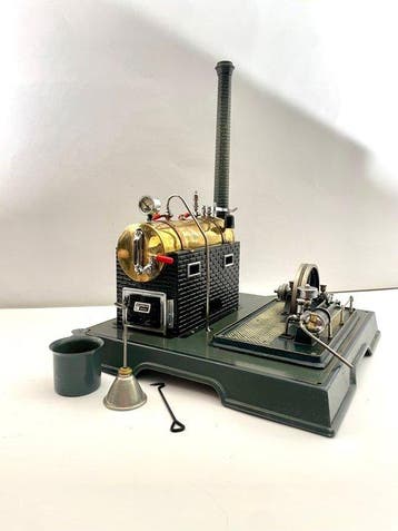 Moteur à vapeur - Märklin - Laiton - 1930-1940 - No. 4097/7