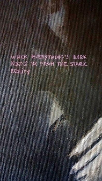 Beatrice Riva - Waiting for the night, Antiek en Kunst, Kunst | Schilderijen | Modern