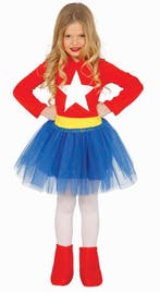 Superheld Kostuum Meisje, Kinderen en Baby's, Verzenden, Nieuw
