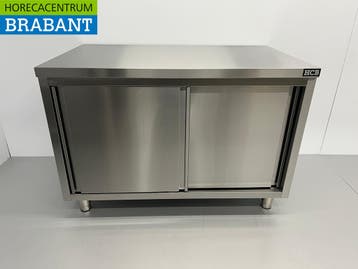 RVS Werkkast Kast Werktafel 2 schuifdeuren Premium-line 120, Ophalen of Verzenden, Nieuw in verpakking
