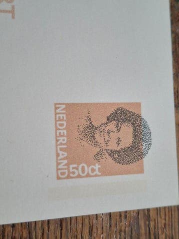 Pays-Bas - Pays-Bas, erreur dimpression sur carte postale,