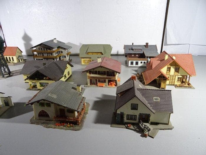 Faller, Kibri, diverse H0 - Modeltreinlandschap (14) -, Hobby & Loisirs créatifs, Trains miniatures | HO