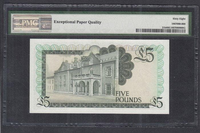 Gibraltar. - 5 Dollars - 1988 - Pick 21b (Zonder, Timbres & Monnaies, Billets de banque | Europe | Billets non-euro