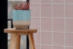 Wandtegel Roze 13x13cm (Muurtegels, Muur- en plafondtegels), Nieuw, Minder dan 20 cm, 10 m² of meer, Wandtegels