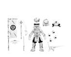 Usagi Yojimbo Samurai Black & White Action Figure 17 cm, Verzamelen, Ophalen of Verzenden, Nieuw
