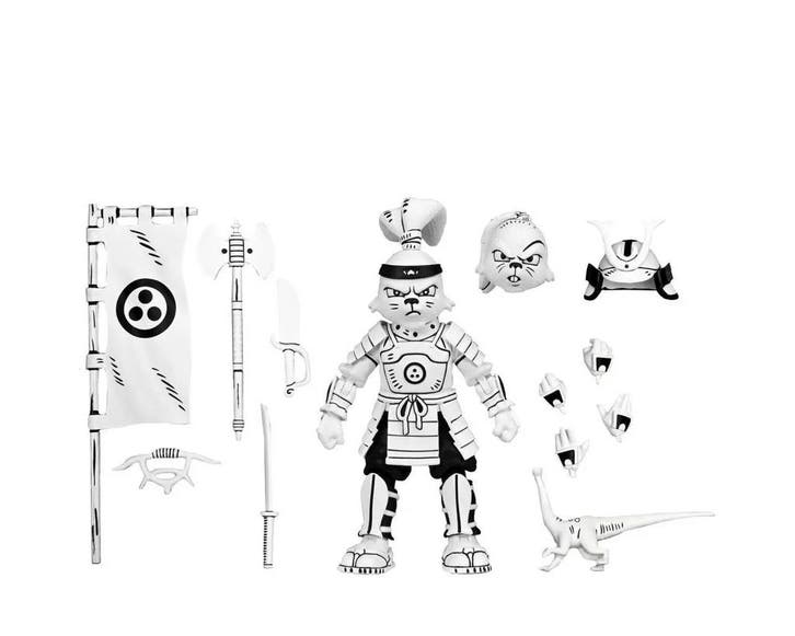 Usagi Yojimbo Samurai Black & White Action Figure 17 cm, Verzamelen, Stripfiguren, Nieuw, Ophalen of Verzenden