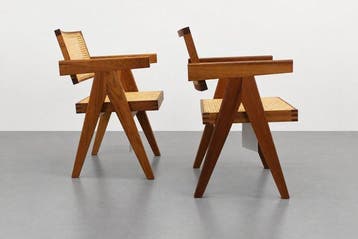 Cassina - Pierre Jeanneret - Fauteuil (2) - Capitol Complex