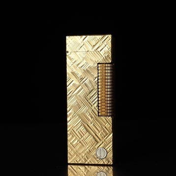 Dunill - Florentine Pattern Rollagas Lighter - Aansteker -, Nieuw