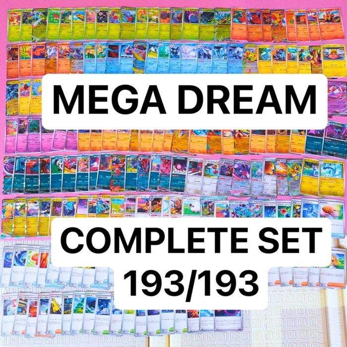 Pokémon - Complete Mega Dream Set - 193/193 - Complete Base, Hobby & Loisirs créatifs, Jeux de cartes à collectionner | Pokémon