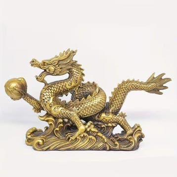 1pc Statue Ornament & Collectible Figurines Dragon Figurines