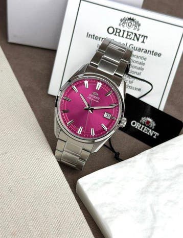 Orient - Stretto Automatic Date Pink - RA-AC0R07P - Homme -