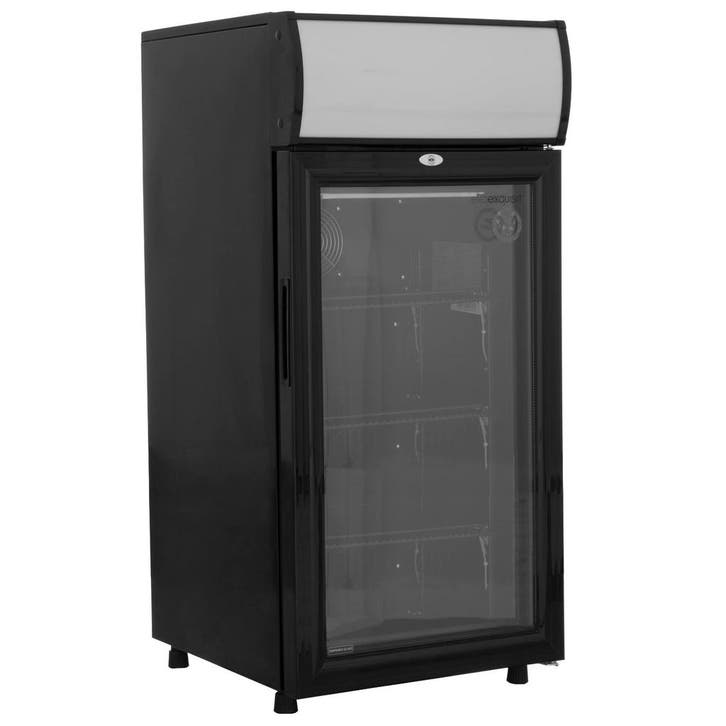 Koelkast | 80L | Zwart | 0°C/+10°C | Geforceerd |, Zakelijke goederen, Horeca | Keukenapparatuur, Nieuw in verpakking, Verzenden