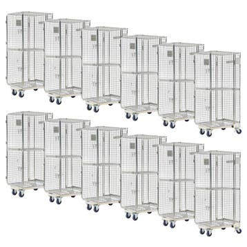 Anti-diefstal rolcontainer a-frame nestbaar, Ophalen of Verzenden