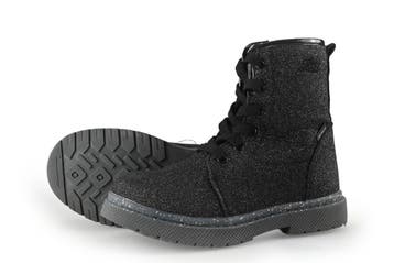 Lico Veterboots Meisjes in maat 33 Zwart, Verzenden, Schoenen