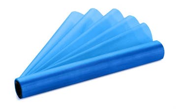Blauwe Organza Stof 36cm 9m, Hobby en Vrije tijd, Verzenden, Nieuw
