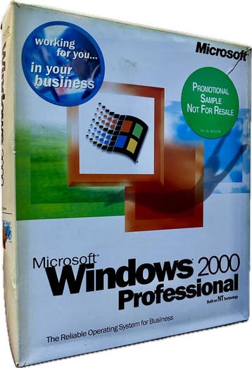 Microsoft Windows 2000 Professional Promotional Sample, Computers en Software, Verzenden, Nieuw