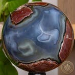 Agaat Large Quality Agate Sphere - Hoogte: 10.7 cm -