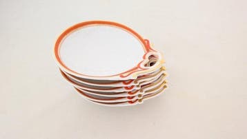 Tafelservies voor 6 (6) - schelp - Porselein