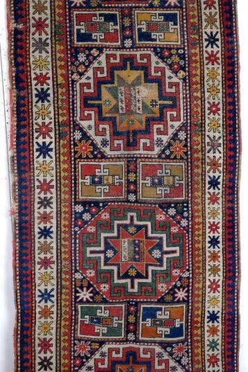 Kazak, Moghan gebied met Memling Gul. - Tapijt - 284 cm -, Nieuw
