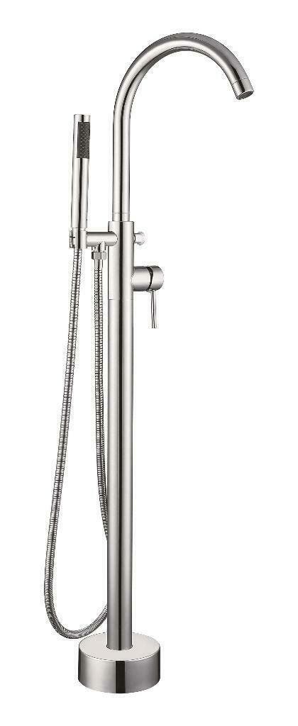 Sanifun vrijstaande badmengkraan Calysie Chroom, Doe-het-zelf en Bouw, Sanitair, Kraan, Nieuw, Ophalen of Verzenden