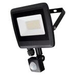 LED Bouwlamp Floodlight 30 Watt bewegingssensor Naturel wit, Verzenden, Nieuw, Minder dan 50 watt, Lamp met armatuur