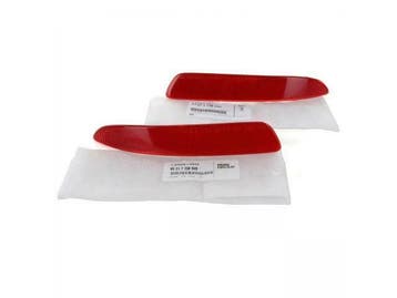 2x ORIGINAL BMW Reflector Bumper X5 E70 X6 E71 E72 ACHTER LI, Ophalen of Verzenden, Nieuw