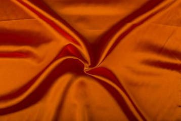 Bruidsstoffen oranjerood - Satijn, Ophalen of Verzenden