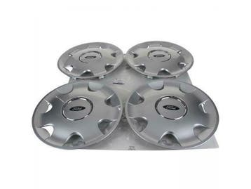 ORIGINEEL Ford wielkappen met wieldoppen set 15 inch ZILVER, Ophalen of Verzenden, Nieuw