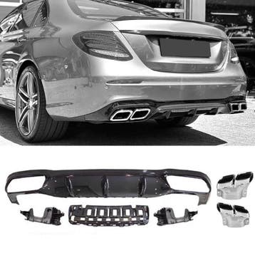 Geschikt voor Mercedes W213 E-Klasse pre-facelift diffuser +, Verzenden, Nieuw