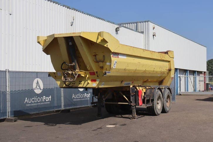 Veiling: Kipper Oplegger Robuste Kaiser S330V002C 33000kg 20, Auto's, Vrachtwagens, Ophalen