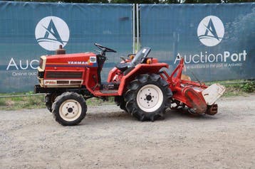 Veiling: Minitractor Yanmar F14D Diesel 14pk met grondfrees, Ophalen, Nieuw
