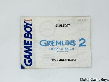 Gameboy Classic - Gremlins 2 - The New Batch - NOE - Manual, Verzenden, Gebruikt