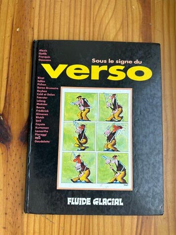 Goossens - Sous le signe du verso + dédicace - C - 1 Album -, Boeken, Stripverhalen, Nieuw