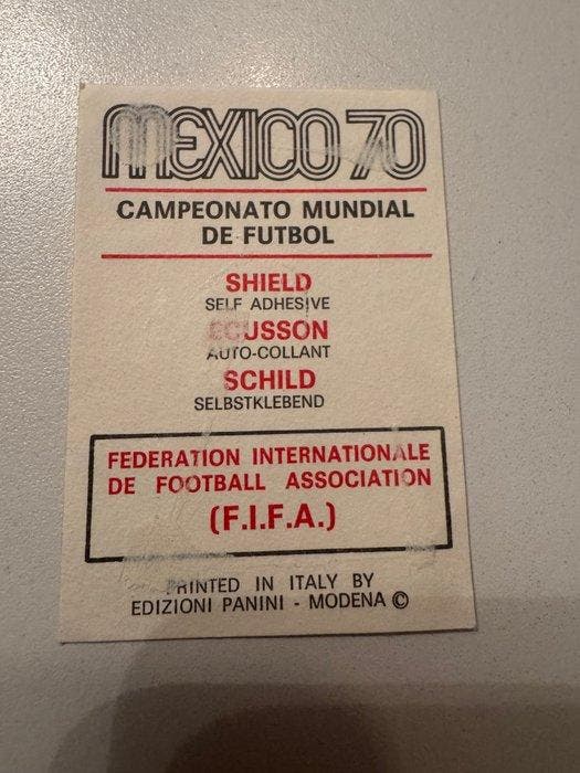 Panini World Cup Mexico 70 - FIFA Emblem - International, Collections, Autocollants